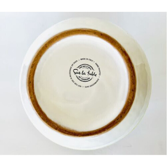 Sur la Table Pitcher Rooster Country farmhouse hand paint Italy jug - Picture 7 of 8